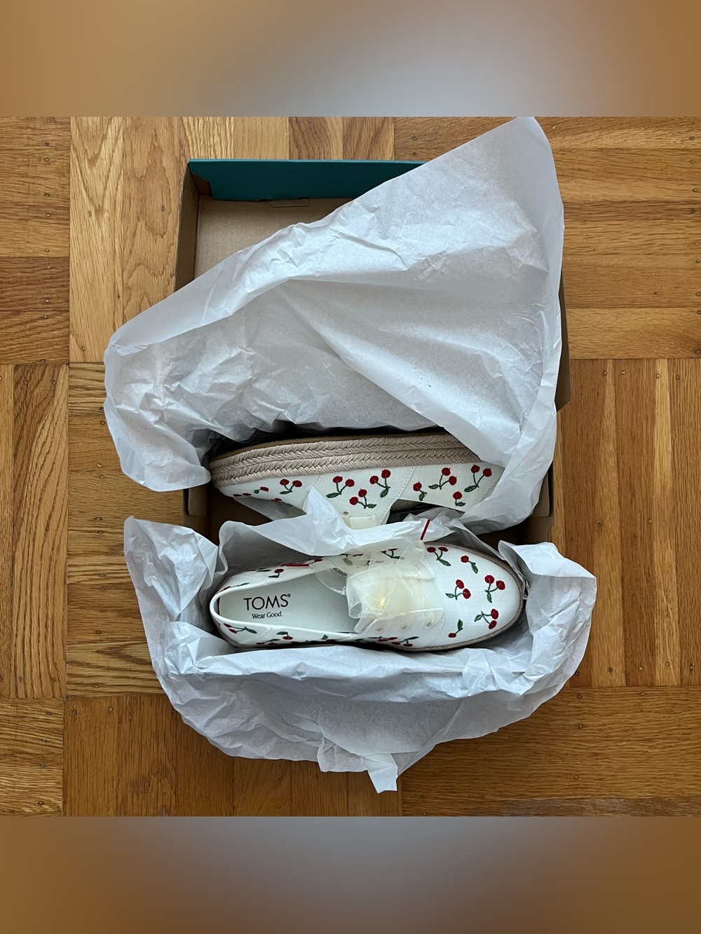 TOMS Lace-Up Espadrille